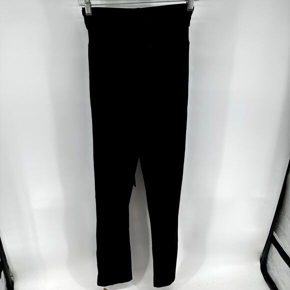 Reformation Kassia Pants Tie Waist High Rise Trousers Slim Straight Black XS NWT - Picture 6 of 6